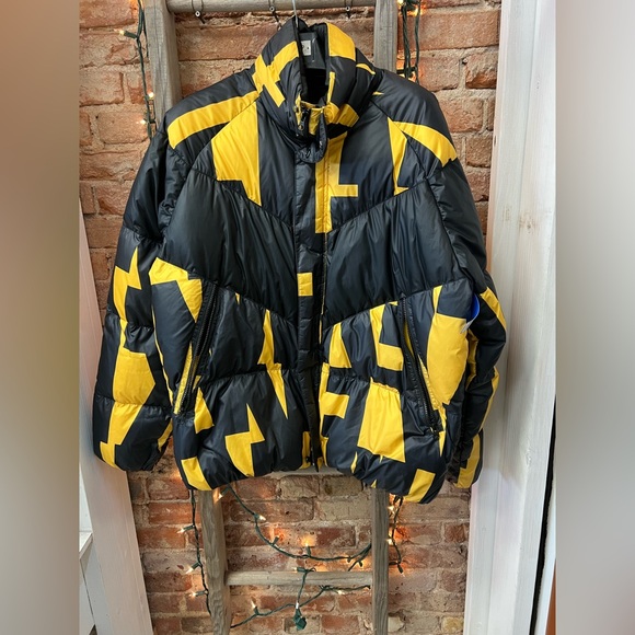 Nike Black and Yellow Jacket